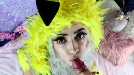 ManyVids Kiittenymph Pikachu Slut Suck Fuck