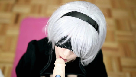 ManyVids Lana Rain 2B Of NieR Automata POV Face Fucked