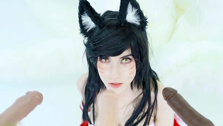 ManyVids Lana Rain Ahri Learns Top Mid Bottom and Jungle